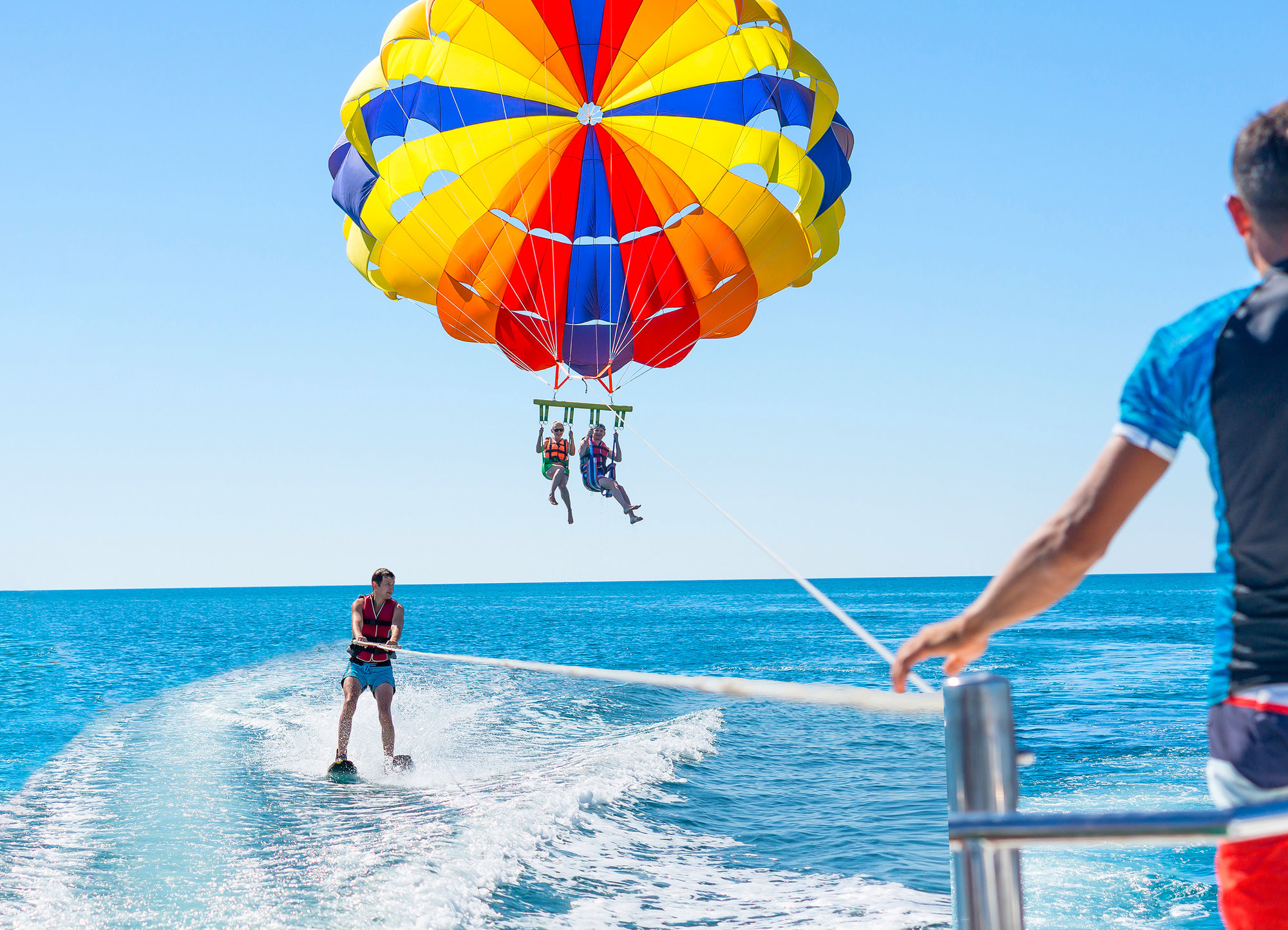 PARASAIL OR WHALE WATCH